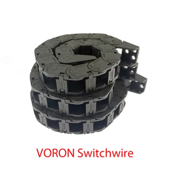 0.1V2.4 /Trident /Power Cable Lanca Skup Pojedinačnih otvorenih krugova otpora Crna Tip Otvaranje Žičane Lanac Za detalje Voron