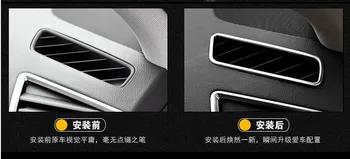 Pogodan za Audi Q5 09-17 središnja konzola za upravljanje izlaz klima uređaja ukrasni okvir, novi dodaci za unutrašnjost automobila izmijenjeni