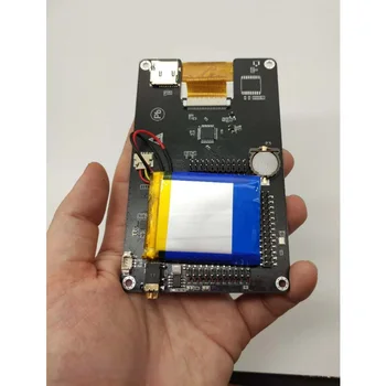 PORTAPACK H2 za HACKRF ONE SDR + 0,5 ppm TCXO + Baterija od 1500 mah + 3,2-inčni zaslon osjetljiv na dodir LCD zaslon Hackrf Torbica Crna