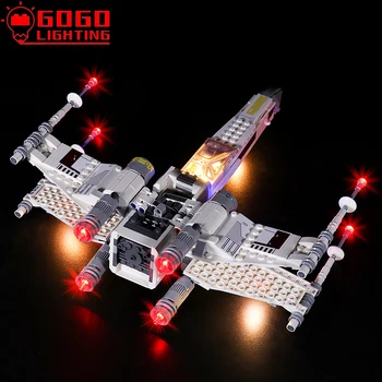 Brand GOGOLIGHTING LED Kit Svjetla Za Lego 75301 Za X-Wing Fighter Grotlo Skywalker Blokovi Set Lampi Igračka(Samo Svjetlo Bez Modela )