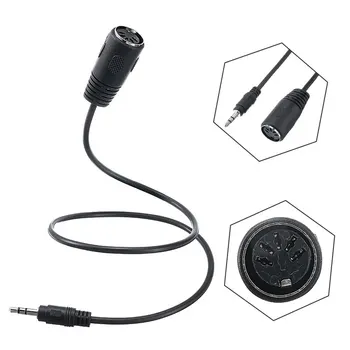 Mini 3,5 mm Priključak XLR Konektor za 5-pinskog MIDI DIN Ženski Adapter je Kvalitetan Kabel Za Slušalice Stereo Priključak Pretvarač