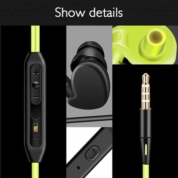 Slušalice s ушным kukičanje Sportske Slušalice za trčanje IPX5 Vodootporne Басовая Slušalice HIFI Slušalice za telefoniranje bez korištenja ruku s Mikrofonom za Xiaomi Huawei Meizu