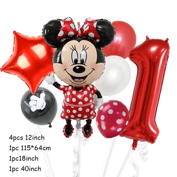 Disney ' s Mickey Mouse Odmor baloni Minnie baloni фольгированный loptu za tuširanje djeteta Ukras za rođendan Dječje igračke, Pokloni Гелиевые loptice