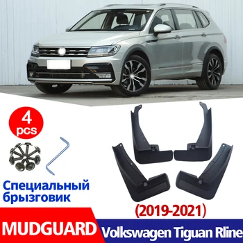 Auto Krilo ste 4 kom. za Volkswagen VW Tiguan Rline zaštitni lim Krila Zaliske zaštitni lim Auto Pribor Stil Sprijeda Straga