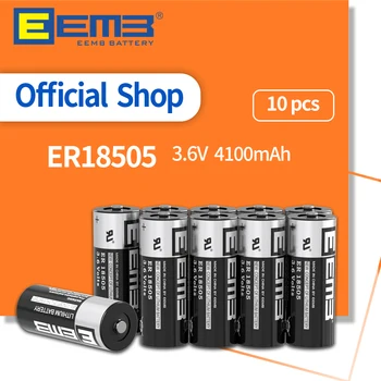 EEMB 10 kom. 3,6 v Litij Baterija ER18505 4100 mah Baterija Ne Punjiva Baterija za Kućnu Monitora Električno Brojilo Senzor za Prozor