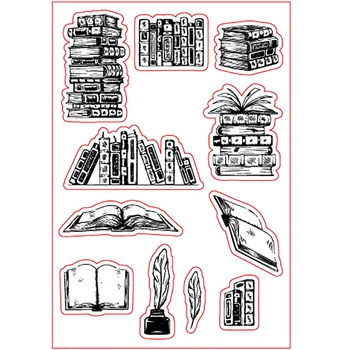 Stare Knjige DIY Prozirne Marke Prozirni Silikon Marke Ručno Kartice Guma Marke