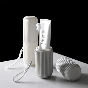 Kutija za zubna četkica u japanskom stilu za putovanja prijenosni čaša za pranje i set šalica za čišćenje zuba četkicom za pohranu pasta za zube