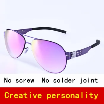 Pilot Brand-dizajner Bez vijaka Polarizirane Sunčane naočale Za muškarce i žene Trendy sunčane naočale sa zaštitom od uv zračenja s originalnim torbicom