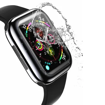 Torbica za Apple Watch band 44 mm/40 mm/42 mm/38 mm Pribor za zaštitu zaslona iwatch silikon branik apple watch 6 se 5 4 3 2