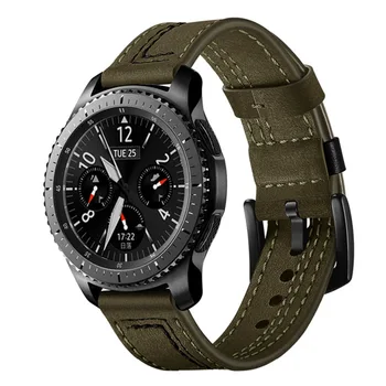 Kožni remen Gear S3 frontier za Samsung Galaxy watch 46 mm 22 mm remen za sat correa amazfit gtr 47 mm remen za huawei watch gt