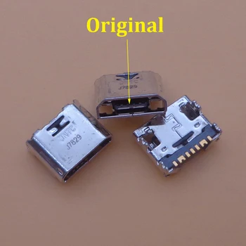 Priključak za punjenje od 20 kom. za Samsung T110 T111 T113 T115 T116 T560 T561 T580 T585 Galaxy Tab-A(7-polni,tip micro USB-B)
