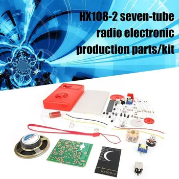 HX108-2 7 Tube AM autoradija E-DIY Kit Kasetofon Radio DIY Kit Radio Nastave E-mail E-mail Kit Dijelova HX108