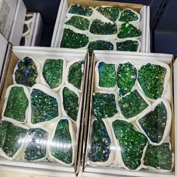 1 kutija Crystal Klaster Ljekovita Kamenje Uzorak Uređenje Doma Stočarstvo Uređenje zelene