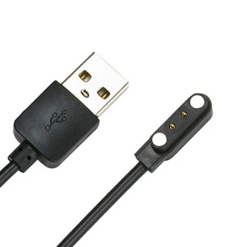 2pin 4 mm USB Magnetski Kabel za Punjenje u automobilu Za T70 T55 T85 T80 T80S T80 Pro T99S P80 Pametni Sat Jaka Brza Linija za Punjenje 99% Univerzalni