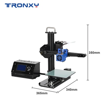Tronxy X1 Kvalitetne Mini setove DIY 3D pisač Stolni Prijenosni za početnike Veličine graditi 150*150*150 mm LCD-prikaz 8 GB SD besplatno