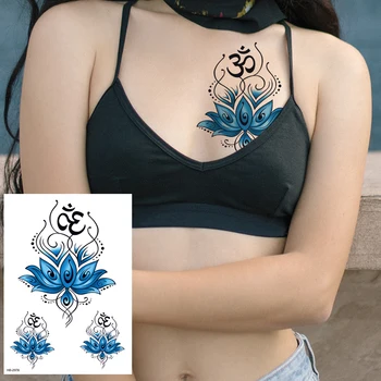 Vodootporno Privremene Skice Boja Tattoo Naljepnice Flash Lažne Tetovaže na Tijelu za žene