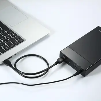 USB 3,0 do 3,5 inča za SATA III 5 Gbit / s high-Speed Vanjski Tvrdi Disk UASP Za prijenos USB3.0 Kućište s adapterom za napajanje dc