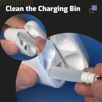 Bluetooth kompatibilne slušalice Ručka za čišćenje Solidne Kit za čišćenje Neto Četka Za Airpods Kit za Čišćenje Airpods Četka za čišćenje