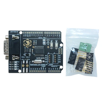 Modul naknade za zaštitu CAN-bus MCP2515 Priključak SUB-D Standardni UART PŠENICA SPI LED Kontroler MOŽE 4,8-5,2 U za Arduino