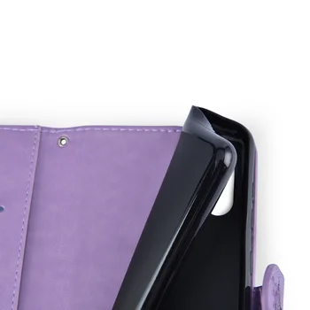 Moderan 3D Cvjetni Flip Kožni Novčanik Torbica za telefon Samsung Galaxy M40 S6 S7 Edge J2 J4 J7 A60 M01s M01 A01 Core