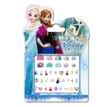 Smrznuta Princeza Elsa Anna Šminka Naljepnice za nokte Igračke Disney snjeguljica Sofija Mickey Minnie dječji crtani igračke lik lutke