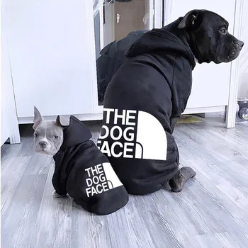 Odjeća Za pse Crno-bijeli uređaj Odjeća za štence za kućne ljubimce Mali pas * Alpha majica sa kapuljačom Odjeća za kućne Mačke Chihuahua Francuski Odjeća Za borbe s bikovima