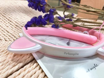 Novi Padmate MongDa x9b Mačka uši Bežična Bluetooth slušalica za djevojčice Roza Draga obruč za kosu Slušalice