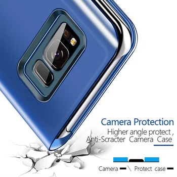 Flip Ogledalo torbica za Huawei P30 Lite MAR-LX1M MAR-L01A 6.15